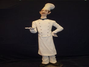 Französischer Koch - Figur, Frankreich, Restaurant