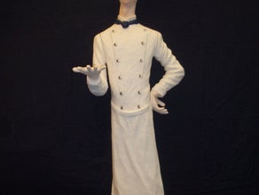 Französischer Koch - Figur, Frankreich, Restaurant