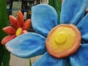 Riesenblumen, Blumen, Wiese, Kunstblumen, Blumenwiese