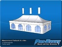 Mastertent Faltzelt 4 x 8m