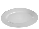 Teller oval Bianco 35 cm mieten