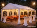 Partyzelt  4 x 8 mtr., Festzelt, Zelt, Pavillon, mit Platz für bis zu 64 Personen