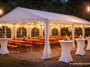 Partyzelt 4 x 8 mtr., Festzelt, Zelt, Pavillon, mit Platz für bis zu 64 Personen - Galerie - Bild 1