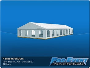 Festzelt 6x20m