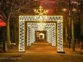 Weihnachts Tor - Eingangstor - Licht Tor - Weihnachtsmarkt Eingang