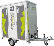 Toilettenwagen  mieten / Mobile Toilette / WC-Wagen Typ: 1&1 VIP