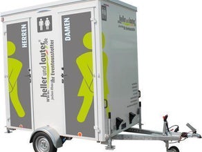 Toilettenwagen mieten / Mobile Toilette / WC-Wagen Typ: 1&1 VIP