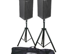 Boxen, Lautsprecher, Musikanlage, Partyanlage, PA Anlage, Tonanlage, optional mit Bluetooth (Aufpreis 10 Euro)