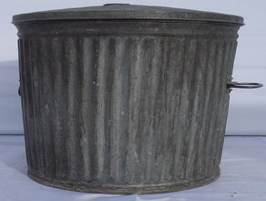 Amerikanische Mülltonne, Abfalleimer, Mülleimer, USA, Amerika