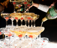 Champagner Coupé Glas mieten