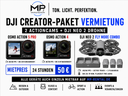 DJI Kamera- & Drohnen-Paket mieten – Action 5 Pro, Action 4 & Neo 2