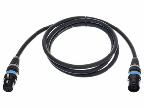 5 Pol. DMX-Kabel 3 m mieten – Kabel & Adapter