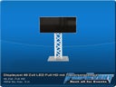 Displayset 49 Zoll LED Full HD mit Traversentempel