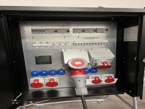 Eventromverteiler 63 A CEE oder 125 A