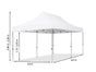 Partyzelt - Faltpavillon - Faltzelt - Easy-Up - Pavillon 3x6 Meter - Profi-Faltsystem - Partyzelte mieten bei der Dreamcatcher Eventagentur GmbH - Galerie - Bild 2