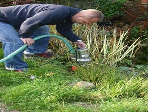 Schmutzwasserpumpe 17.000 l/h, Elektro