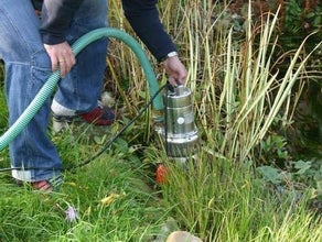 Schmutzwasserpumpe 17.000 l/h, Elektro