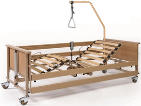 Pflegebett mieten Berlin, Brandenburg - Krankenbett-Verleih, 4-geteilte Liegefläche, höhenverstellbar, bis 160 kg Arbeitslast, Selbstabholung oder Hol- & Bringservice innerhalb Berlin und Brandenburg, Lieferung in Hotels auch mit Abwicklung über Rezeption möglich