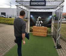 Dosenschießen / Tin-Kick / Fußball Zielschiessen auf Dosen mieten