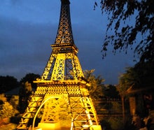 Eiffelturm Paris Frankreich Stahlmodell transportabel - La Tour Eiffel - mobiler Eifelturm