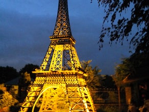 Eiffelturm Paris Frankreich Stahlmodell transportabel - La Tour Eiffel - mobiler Eifelturm