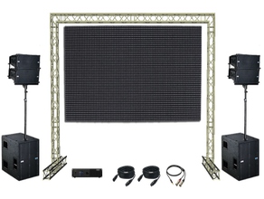 Multimedia SET LEDWALL1-PA mieten – Bildtechnik, Präsentationstechnik, Medientechnik, Videotechnik