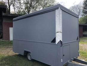 Verkaufsanhänger, Imbissanhänger, Verkaufsstand Imbiss Ausschank Foodtruck