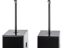 Aktiv Musikanlage 740 Watt RMS für Partys (150 - 200 Personen)