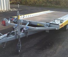 Autotransporter Böckmann, auch für Sportwagen geeignet - mit mech. Seilwinde bis 800kg - 3000kg Gesamtgewicht