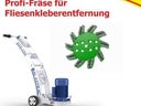 Professionelle Bodensanierungsfräse zum entfernen von Fliesenkleberresten - Galerie - Bild 1