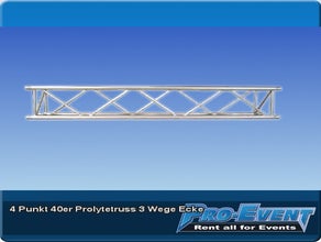 4 Punkt 40er Prolytetruss 3 Wege Ecke