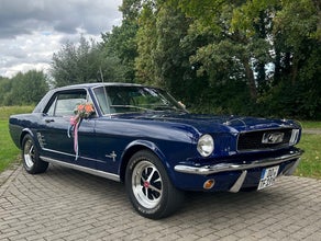 1966 Ford Mustang Oldtimer Hochzeitsauto für Fotos & Events