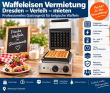 Waffeleisen Vermietung Dresden – Verleih – mieten – Profi Gerät