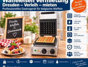 Waffeleisen Vermietung Dresden – Verleih – mieten – Profi Gerät