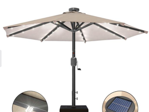 Sonnenschirm mit LED