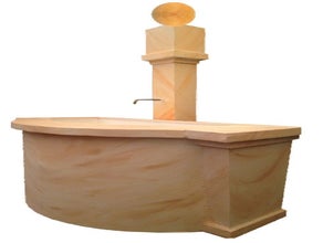Brunnen, Stadtbrunnen, Straßenbrunnen, Altstadt, Italien, Nostalgisch
