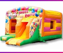 Hüpfburg Multiplay Maxi | Bis 12 Kinder | MIT Rutsche