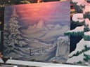 Weihnachten - Kulisse, Alpenland, Weihnachten, Schnee, Schneelandschaft