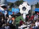 DREHENDER FUSSBALL / FUSSBALLRAD / SPINNING BALL