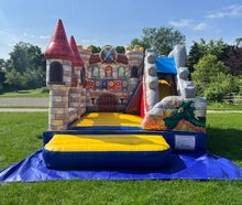 Ritterhüpfburg mit Rutsche mieten – Hüpfburg für Kindergeburtstag & Event