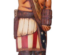 Indianer - Figur, Holz, Western, Wüste, Ureinwohner