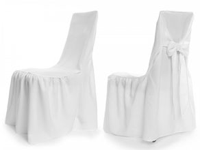 Premium Stuhlhusse Husse universal mit Schleife Stuhl Bankett Kongress Ball Hochzeit, 1A Qualität!!