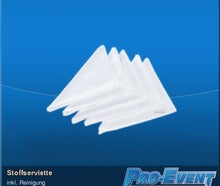 Stoffserviette (je 10 Stück)