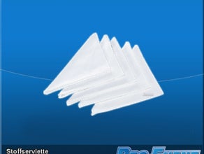 Stoffserviette (je 10 Stück)