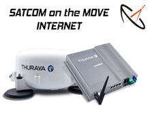Thuraya Voyager Satellitenterminal On the Move