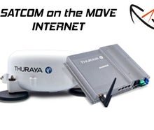 Thuraya Voyager Satellitenterminal On the Move