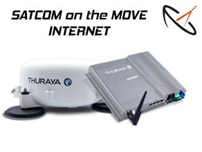 Thuraya Voyager Satellitenterminal On the Move