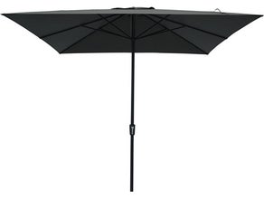 Sonnenschirm, quadratisch, anthrazit, 3m