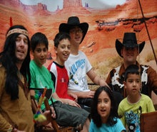 Fotoaktion mit Cowboy und Indianer auf der Kutsche inkl. 19% MwSt.