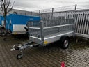 gebremster Einachser Tieflader mit Gitteraufsatz 2,51x,1,28x1,00m - 1300 kg  Anhänger